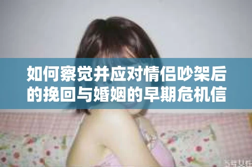 如何察觉并应对情侣吵架后的挽回与婚姻的早期危机信号？