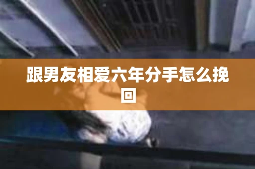 跟男友相爱六年分手怎么挽回