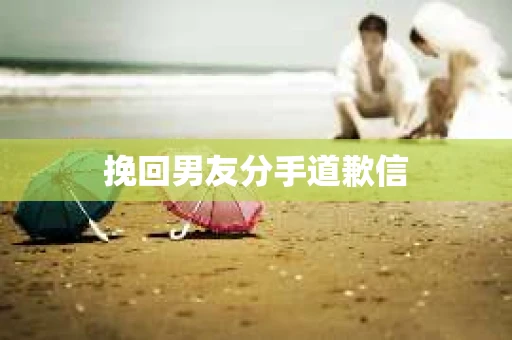 挽回男友分手道歉信
