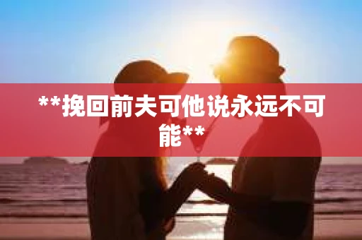 **挽回前夫可他说永远不可能**