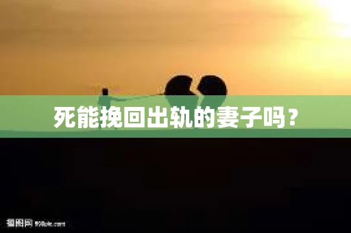 死能挽回出轨的妻子吗？