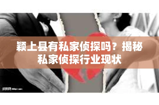 颖上县有私家侦探吗？揭秘私家侦探行业现状