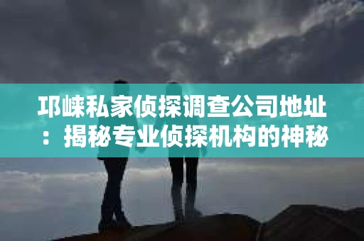 邛崃私家侦探调查公司地址：揭秘专业侦探机构的神秘面纱