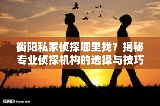 衡阳私家侦探哪里找？揭秘专业侦探机构的选择与技巧