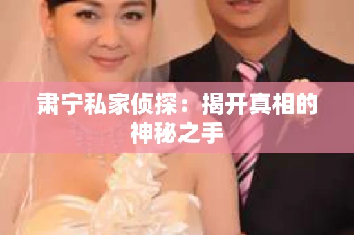 肃宁私家侦探：揭开真相的神秘之手