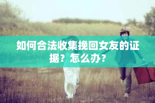 如何合法收集挽回女友的证据？怎么办？